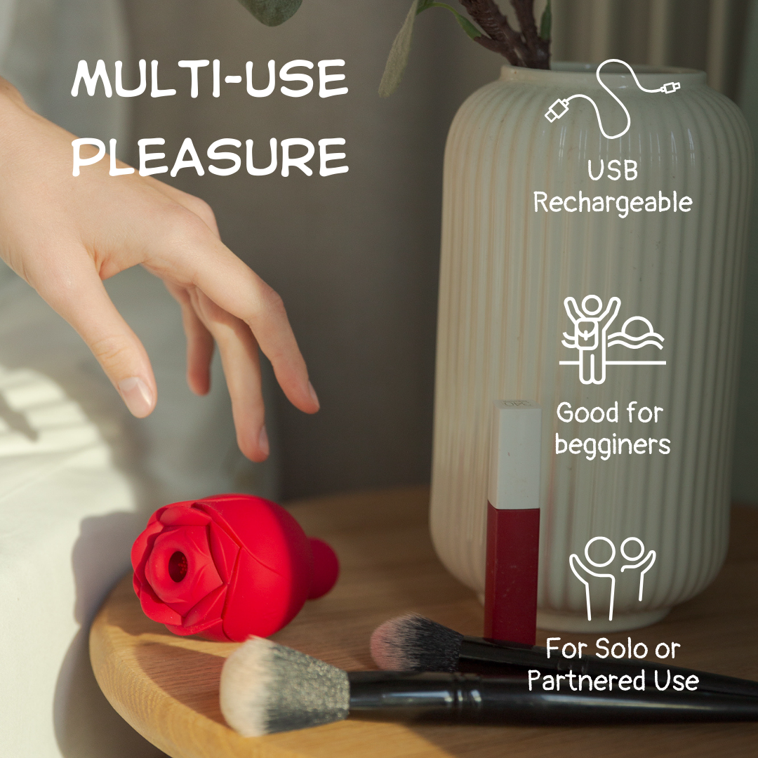 'Rose-Bae' Flicking Massager