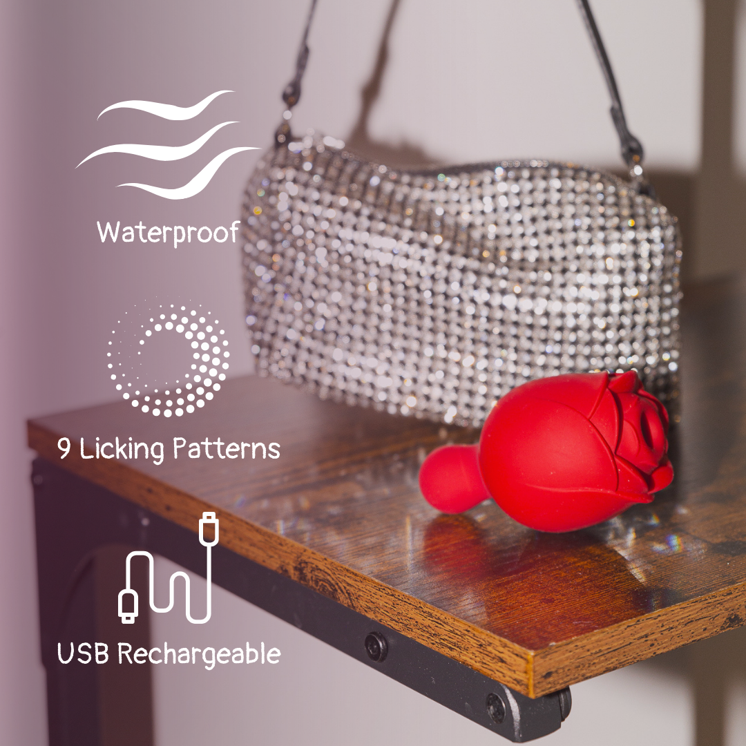 'Rose-Bae' Flicking Massager
