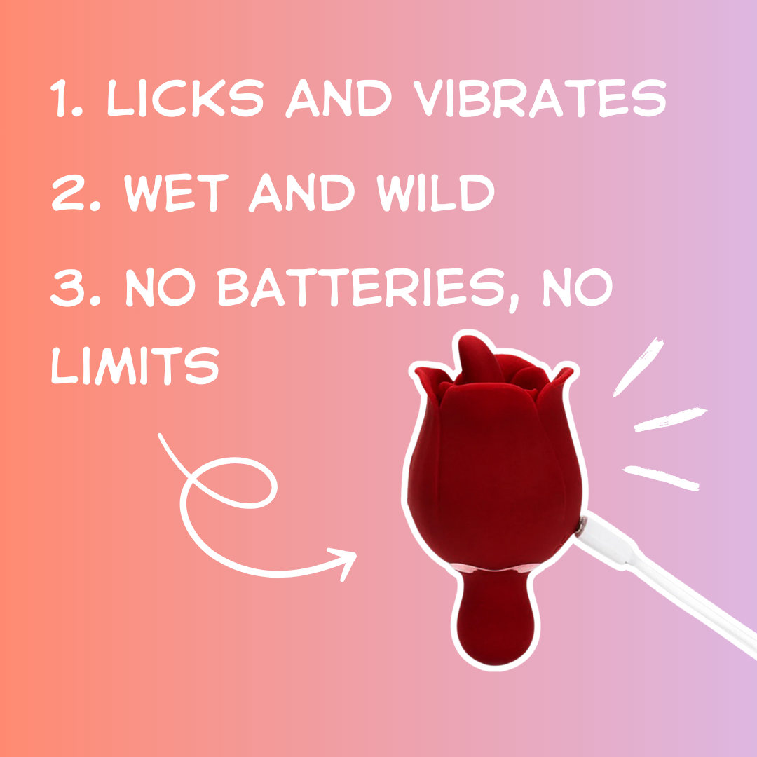 'Rose-Bae' Flicking Massager